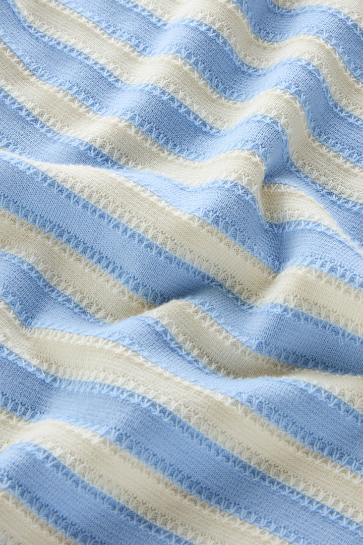 Jersey de puro algodón con cuello barco Azul photo 8 | Woolrich