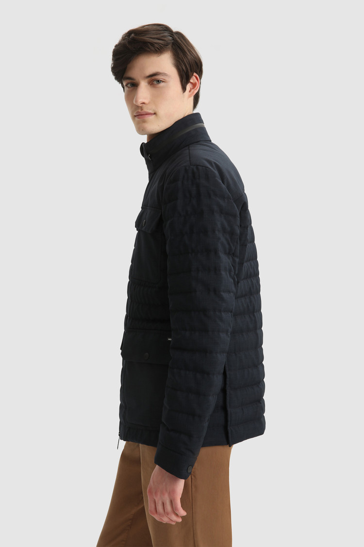 City Field Jacket in wool effect fabric