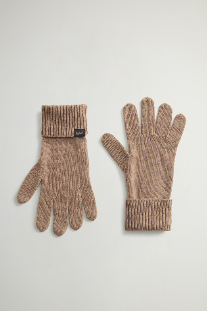 Gloves in Wool Blend Brown photo 1 | Woolrich