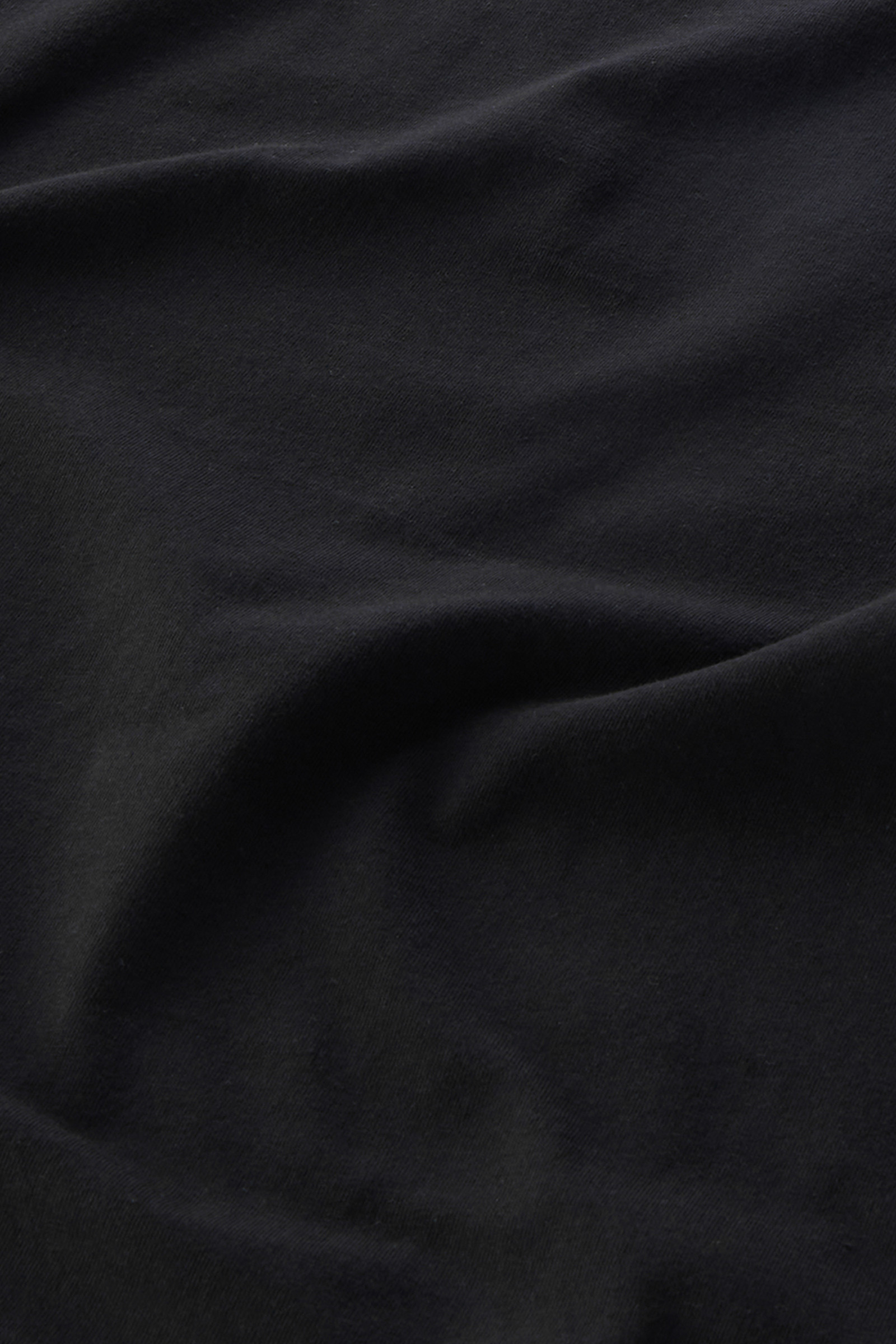 T-shirt in Pure Cotton with Chest Pocket Black photo 7 | Woolrich