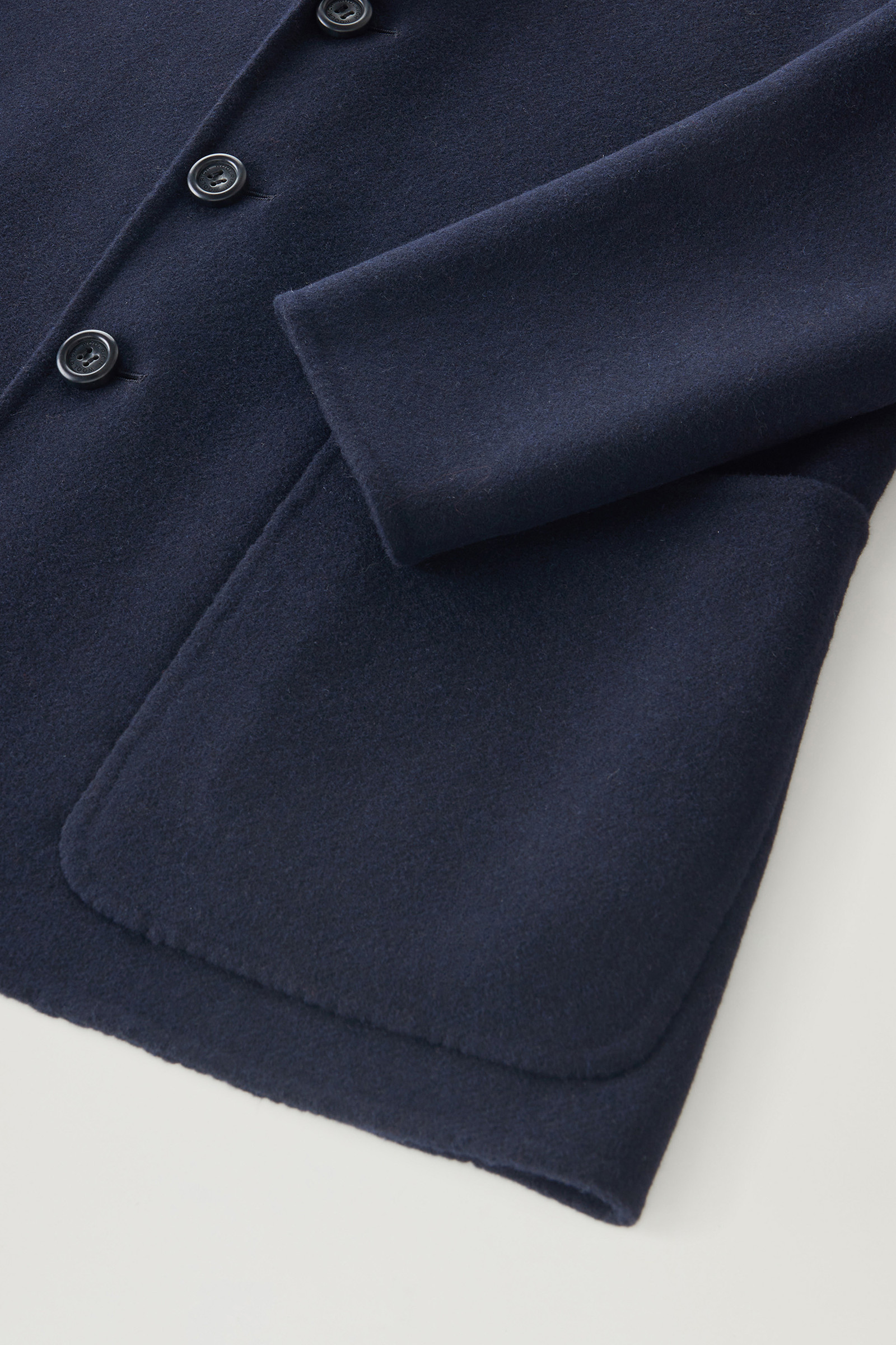 Blazer de mezcla de lana reciclada Manteco azul photo 7 | Woolrich