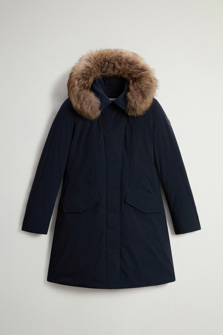 Modern Vail Parka with Detachable Hood Blue photo 6 | Woolrich