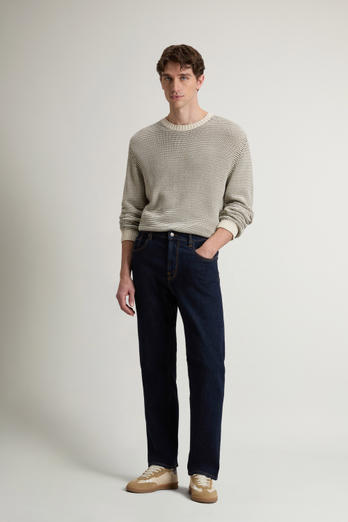 Five-Pocket-Hose Contemporary aus Denim aus Baumwollstretch Blau photo 1 | Woolrich