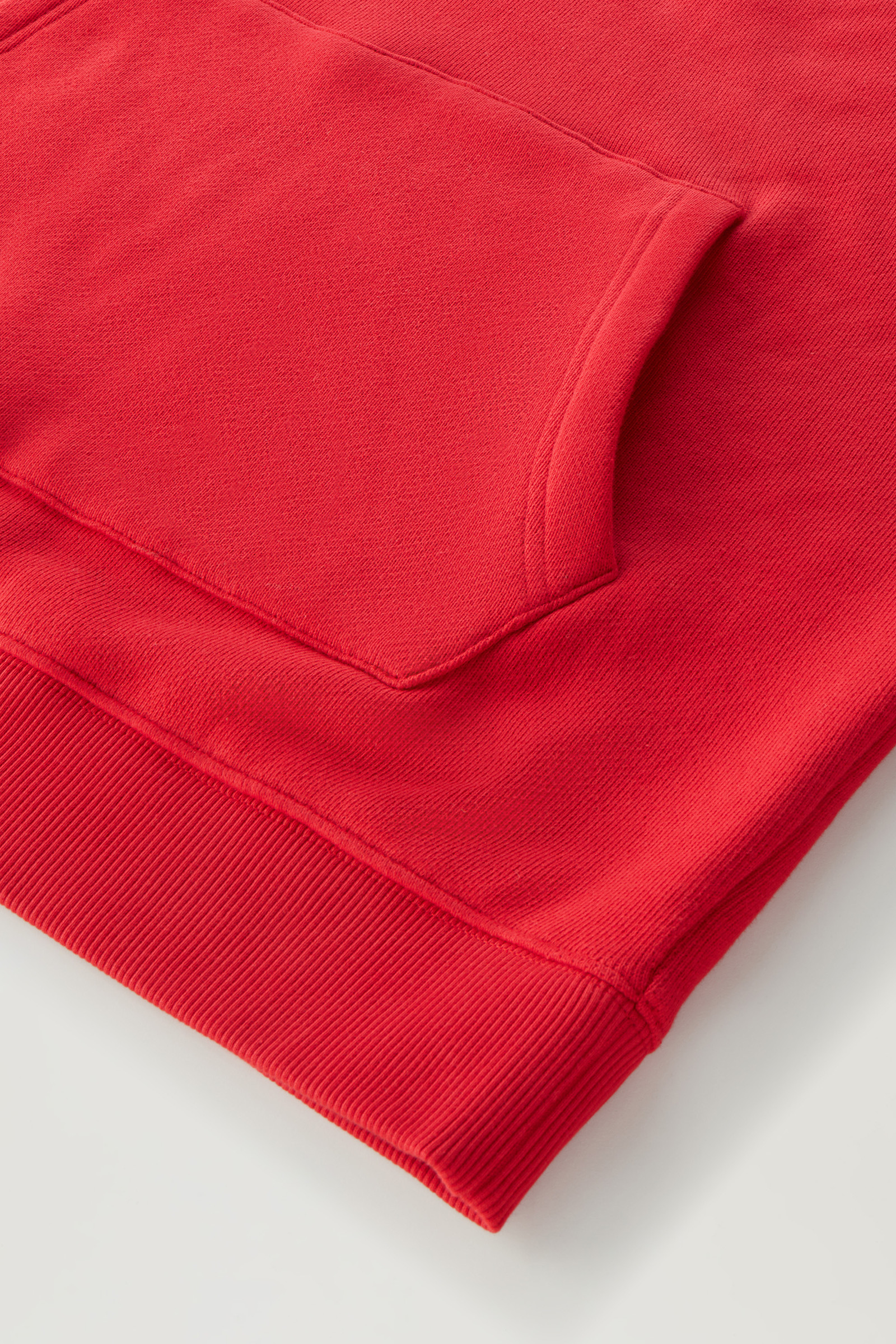 U.S. Trails Hoodie in Pure Cotton Red photo 8 | Woolrich
