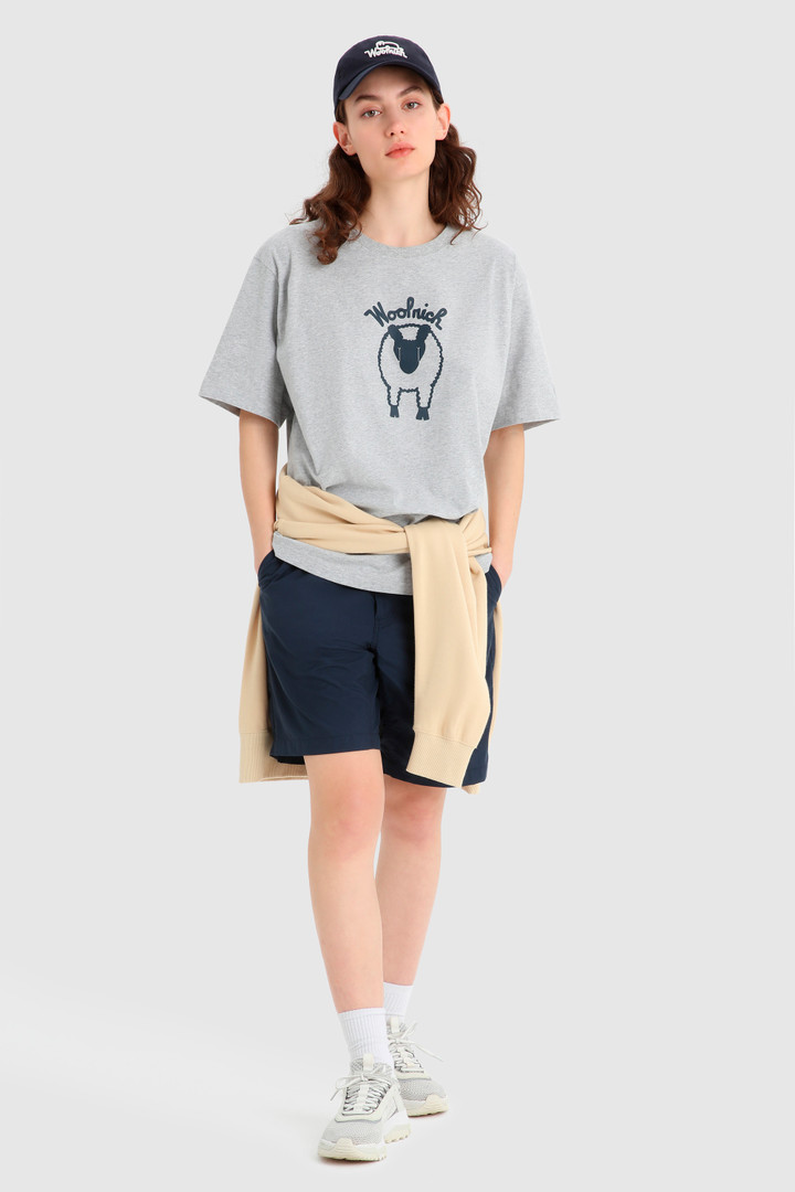 T-shirt Sheep Graphic grey photo 2 | Woolrich