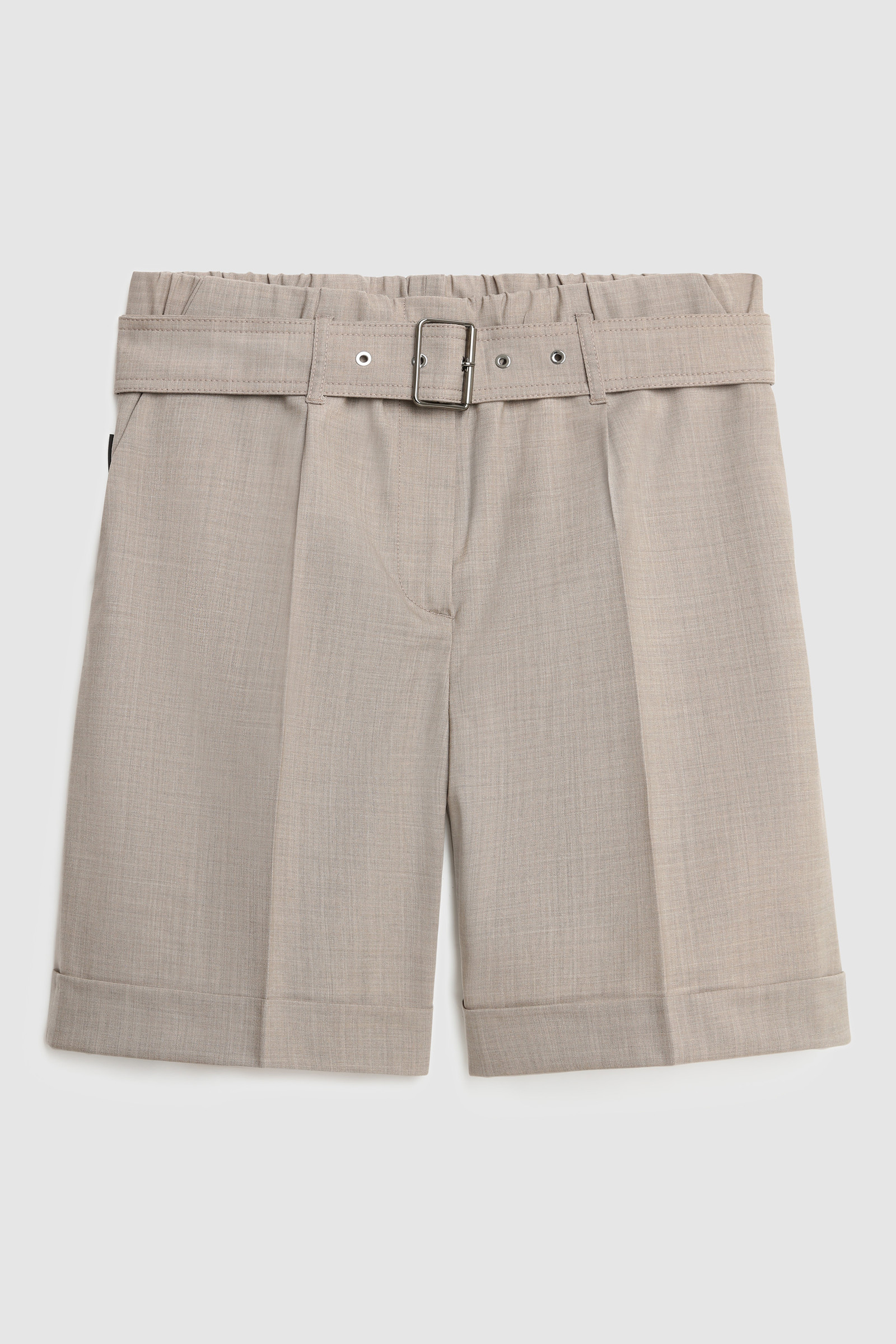 Merino Cool Wool Short Beige photo 6 | Woolrich