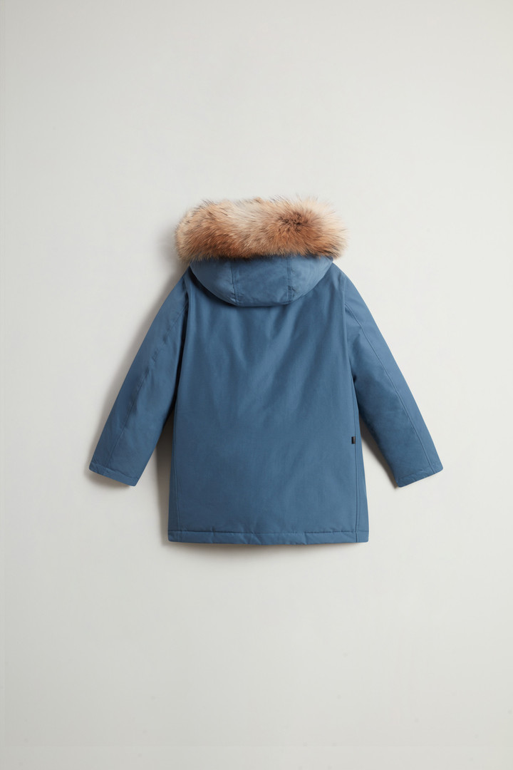 Arctic Parka en Ramar Cloth pour garçon avec fourrure amovible Bleu photo 2 | Woolrich