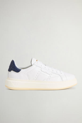 Arrow Sneakers in Calfskin White photo 1 | Woolrich