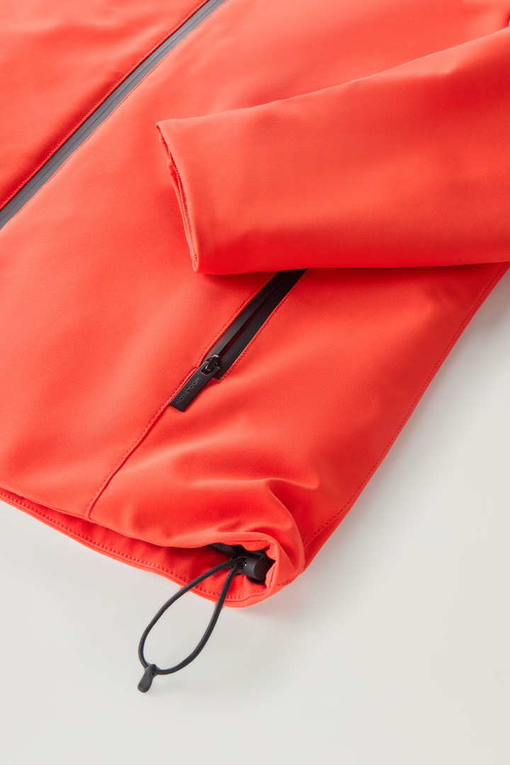 Pacific Jacket in Tech Softshell Orange photo 8 | Woolrich