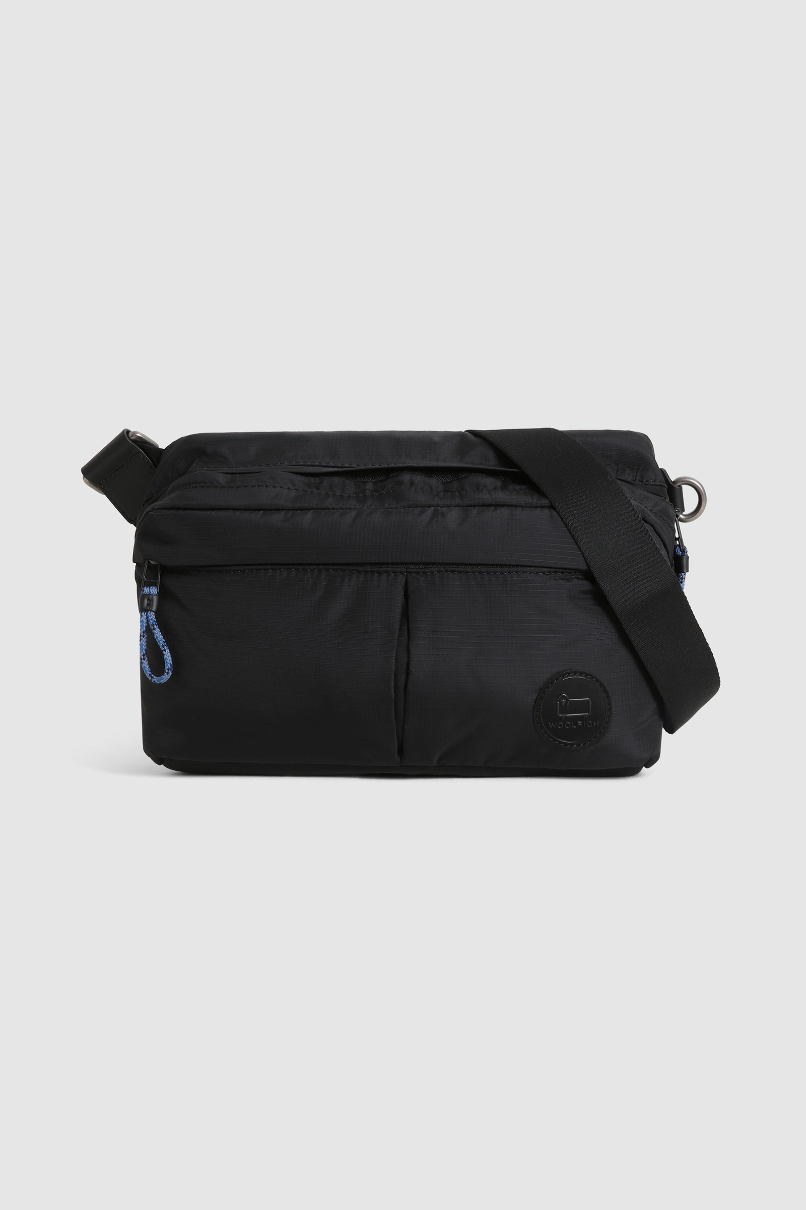 Sac à bandoulière en ripstop noir | Woolrich