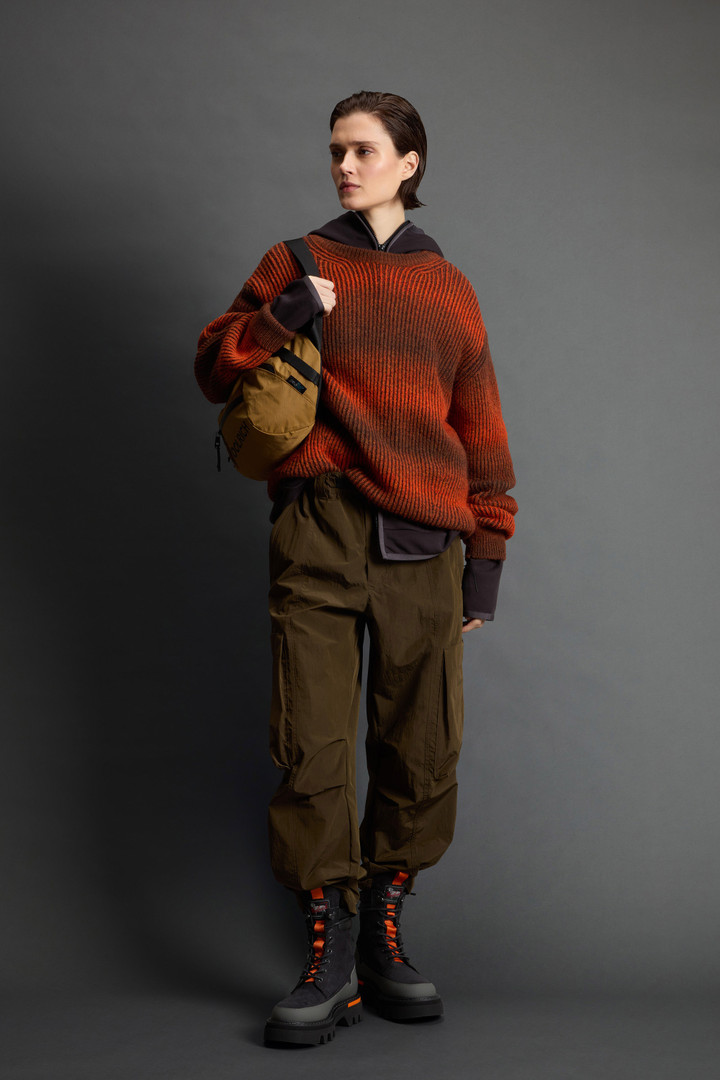 Pullover mit Rundhalsausschnitt aus Schurwollmischung by Todd Snyder Rot photo 4 | Woolrich