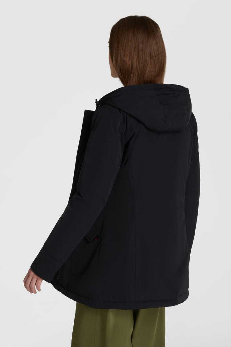 Luxury Arctic Parka with racoon fur