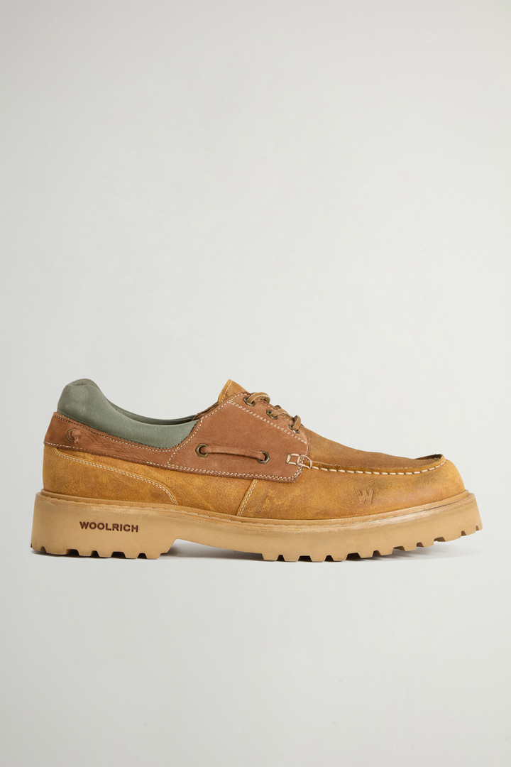 Rock Loafers in Suede and Nubuck Beige photo 1 | Woolrich