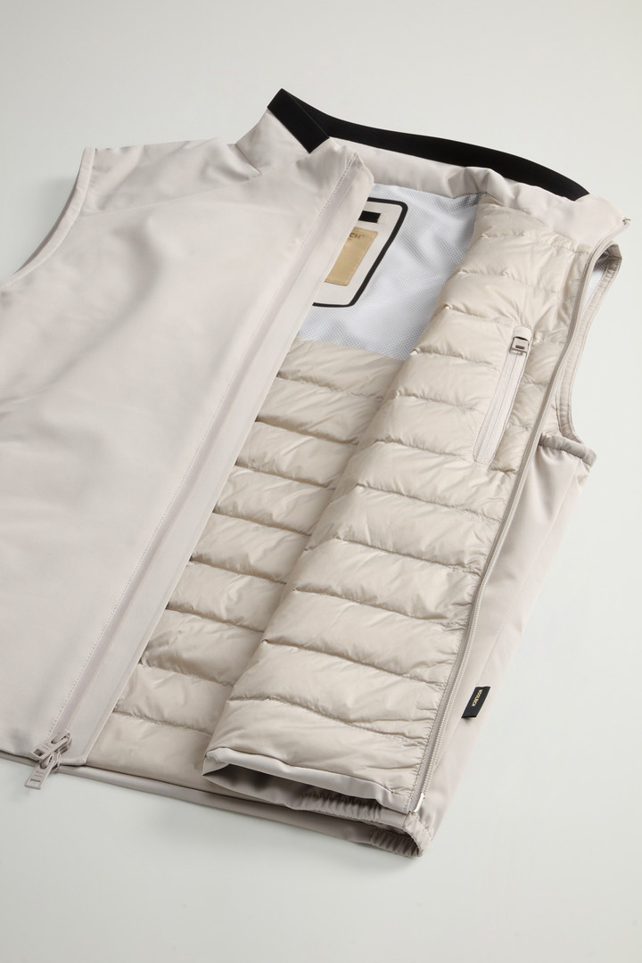 Quilted Sailing Vest in Two-layered Fabric Gray photo 9 | Woolrich