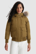 Yetna Bomber with removable fur