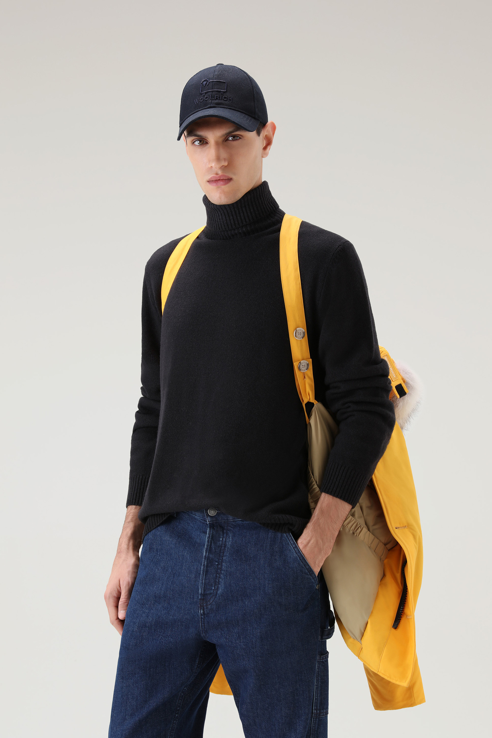 Arctic Anorak mit abnehmbarem Pelz Gelb photo 4 | Woolrich