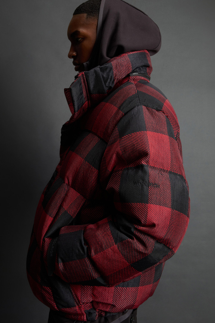 Kurzer Check Parka aus Olmetex-Nylon by Todd Snyder Multifarben photo 6 | Woolrich