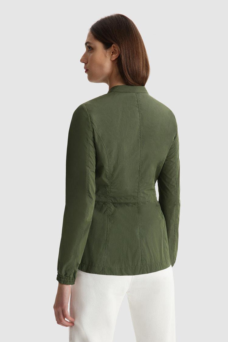 Violet quilted jacket