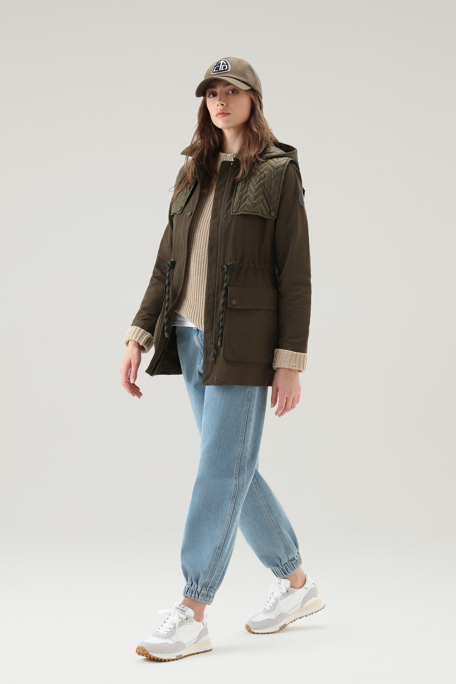 Jogger Jeans in Pure Cotton Blue photo 2 | Woolrich