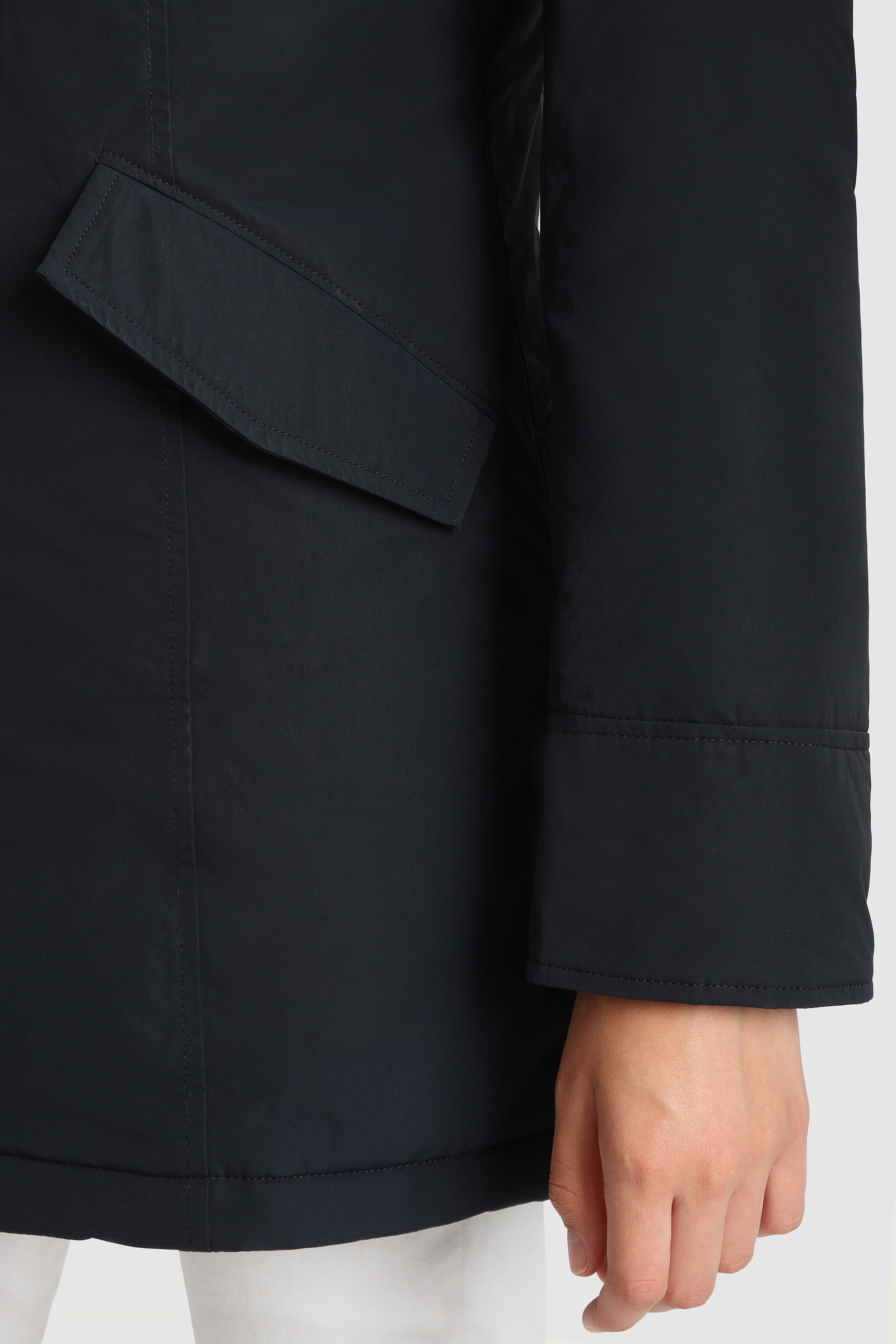 Luxury Arctic Parka with Removable Fur Blue photo 6 | Woolrich