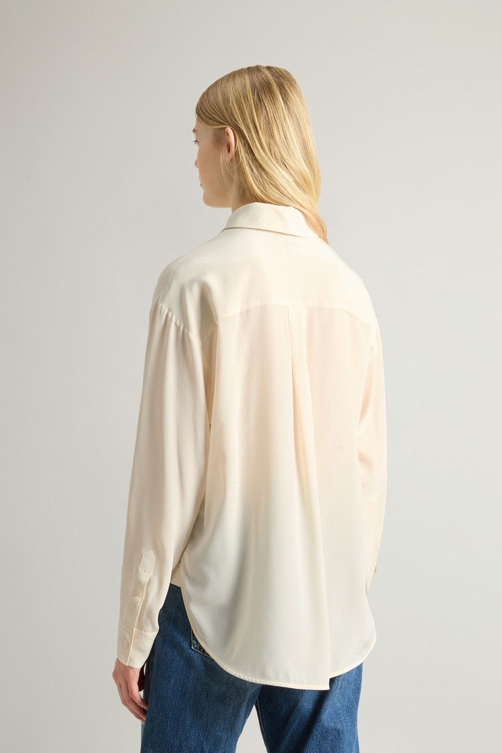 Pure Silk Shirt White photo 3 | Woolrich