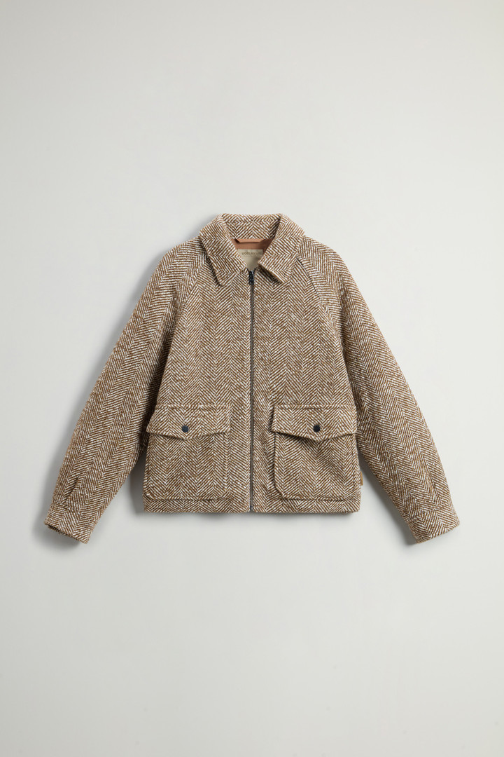 Giacca a camicia in misto lana Beige photo 1 | Woolrich