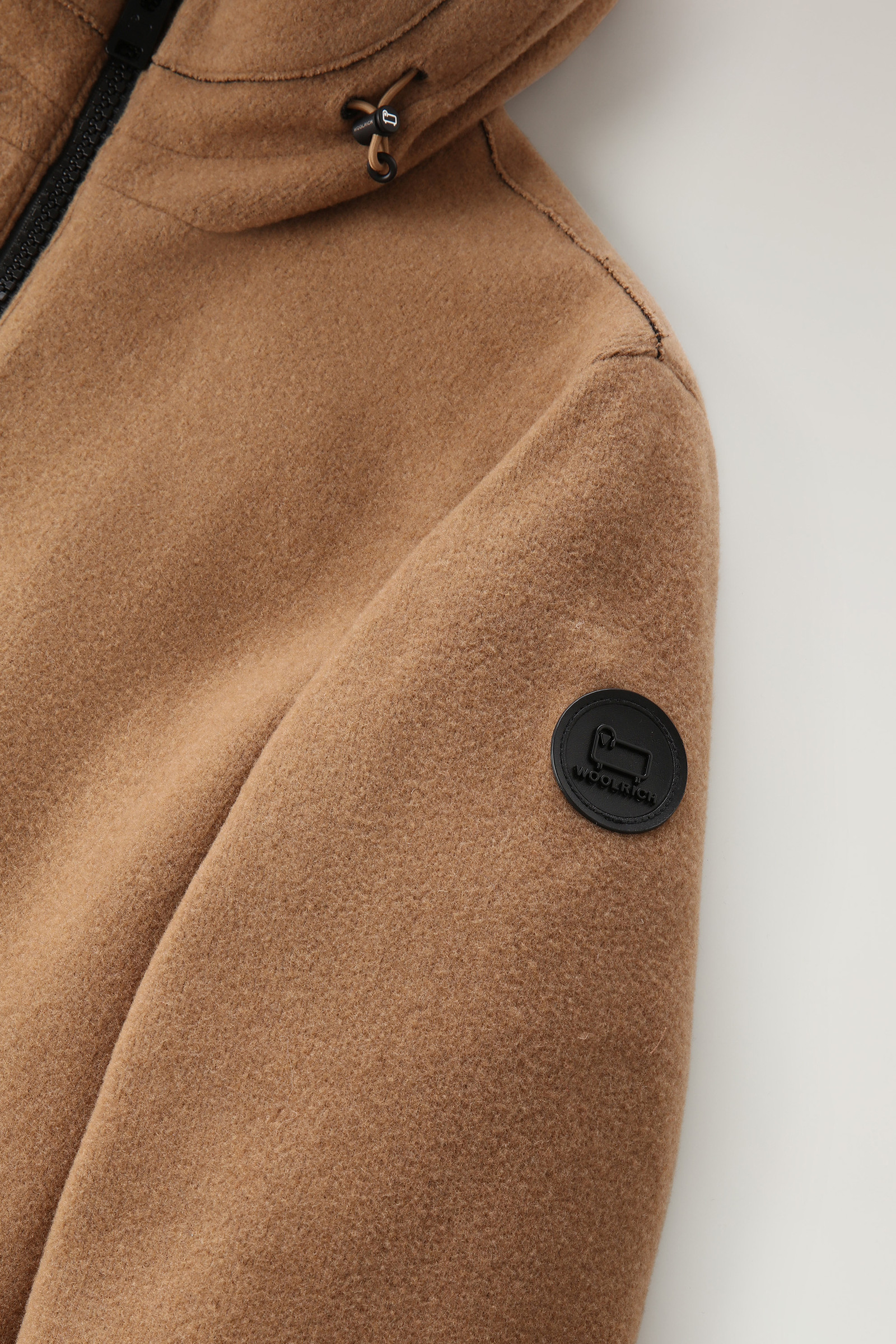 Pazifik-Jacke aus Wollmischung Braun photo 7 | Woolrich