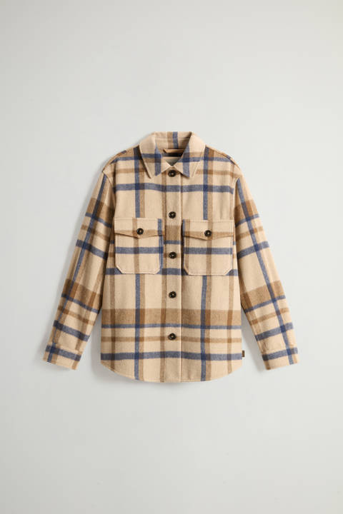 Overshirt aus Wollmischung Weiß photo 2 | Woolrich