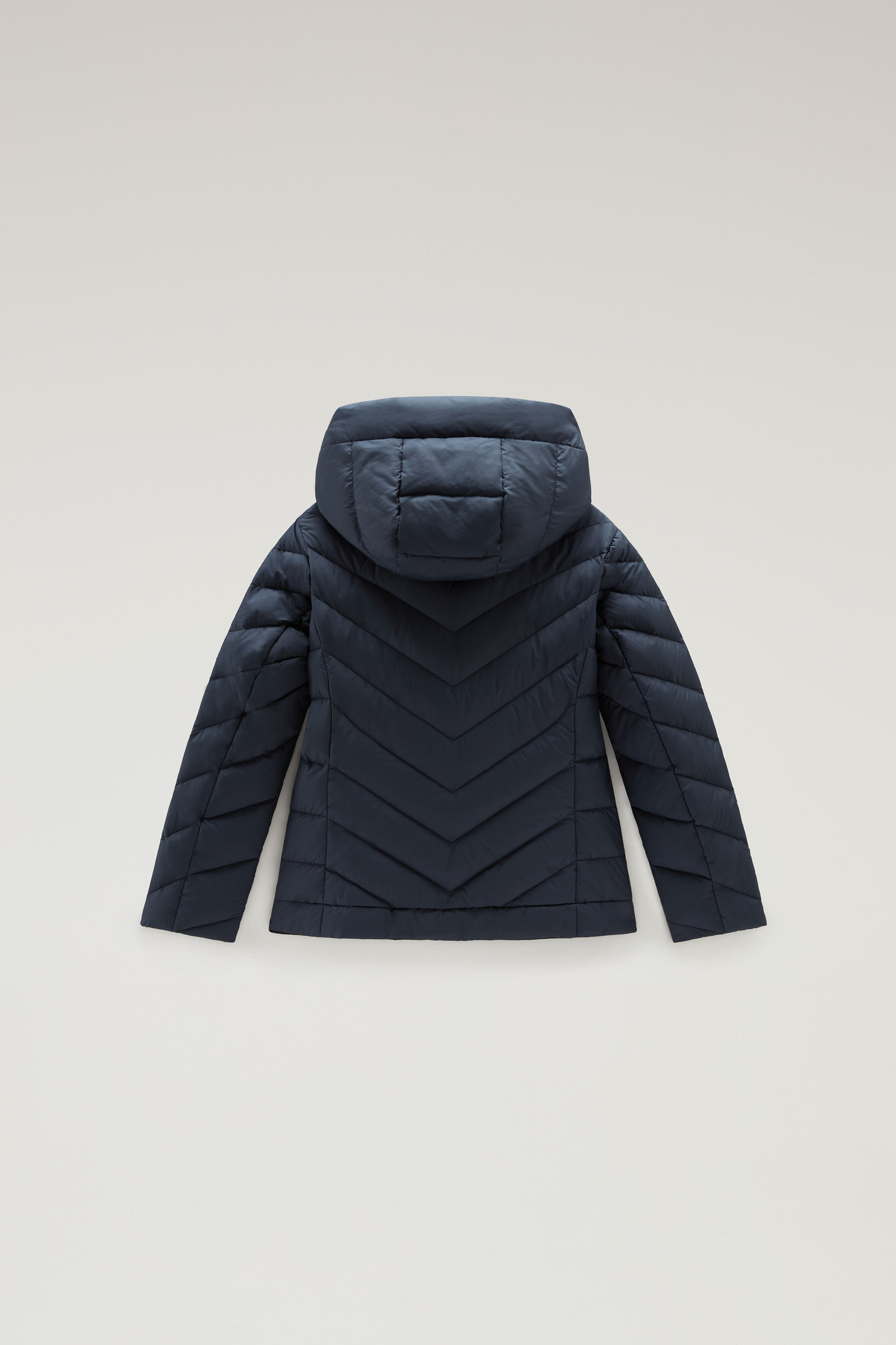 Veste en duvet Sundance pour fille à capuche bleu photo 2 | Woolrich