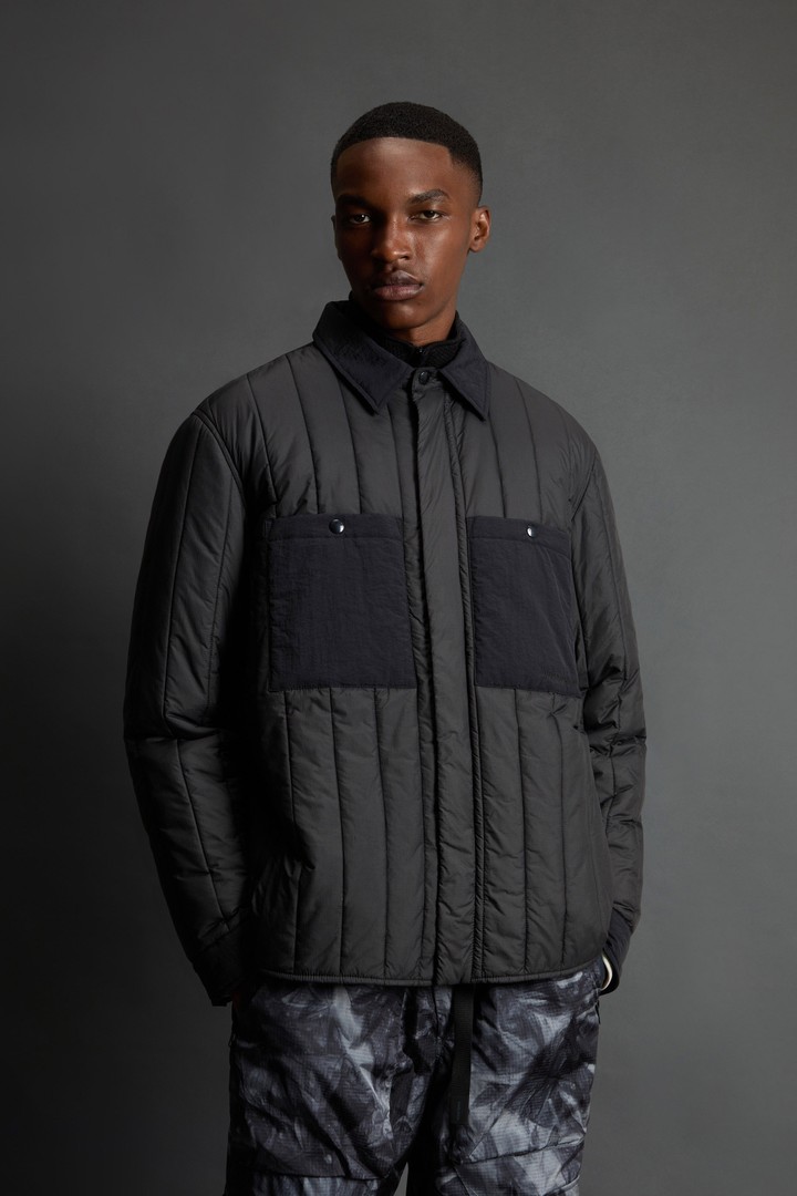 Jacke aus Ripstop-Nylon von Olmetex by Todd Snyder Schwarz photo 1 | Woolrich