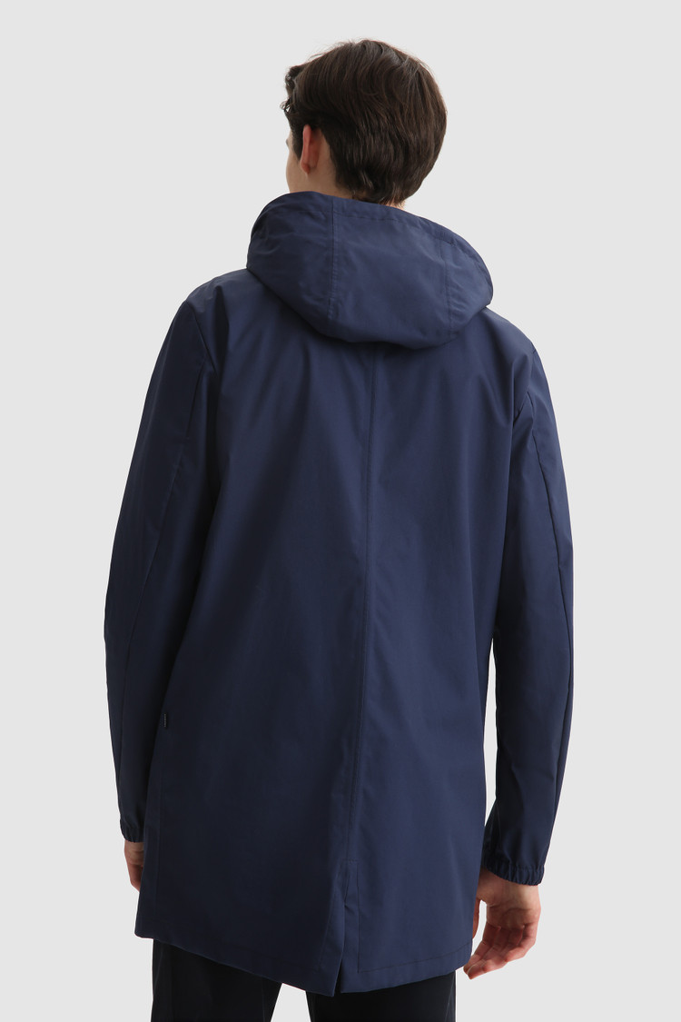 Triple-layer cotton car coat