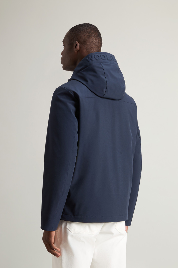 Pacific Jacke aus Tech Softshell Blau photo 3 | Woolrich