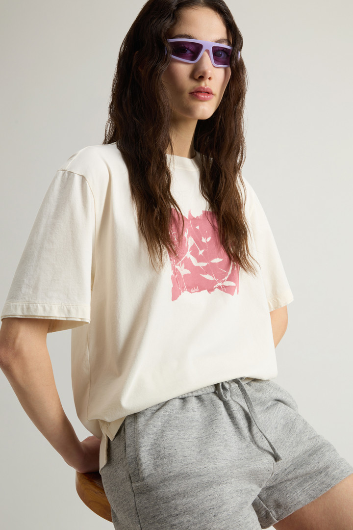 GRAPHIC TEE White photo 4 | Woolrich