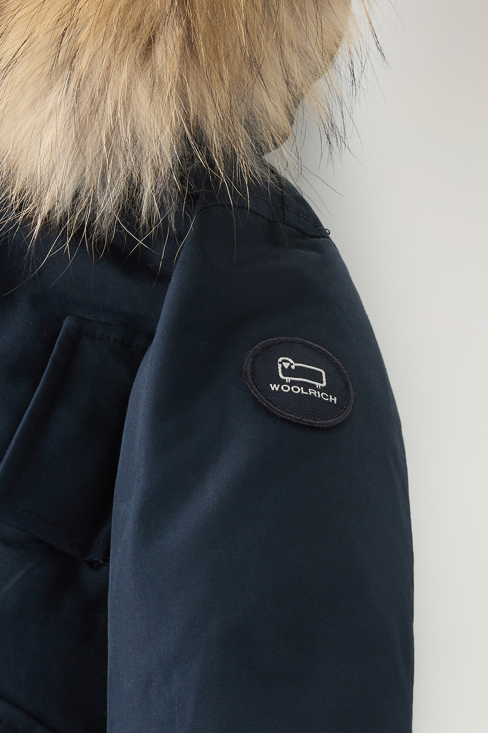 Baby's Arctic Parka in Ramar Cloth Blue photo 5 | Woolrich