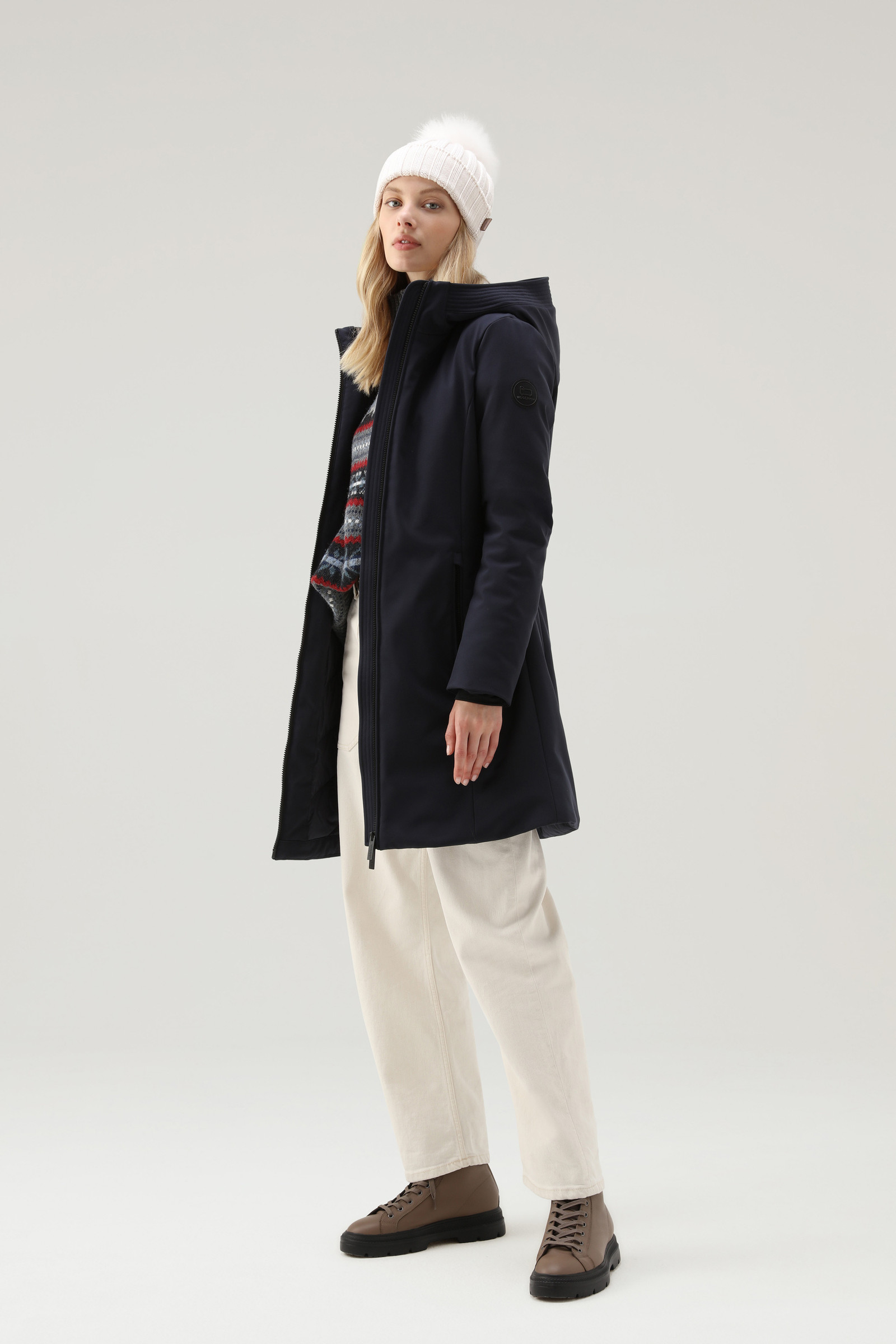 Parka Firth en Softshell Azul photo 2 | Woolrich