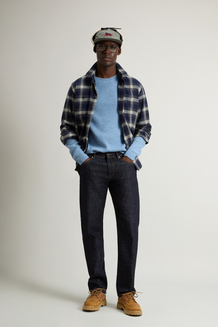 BOUTONNE CREWNECK Blue photo 2 | Woolrich
