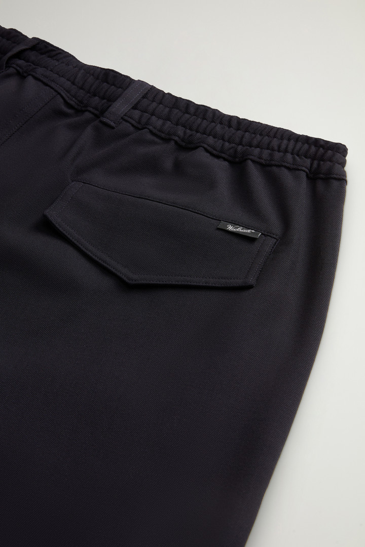 Stretch Wool Shorts with Pockets by Todd Snyder Blue photo 8 | Woolrich