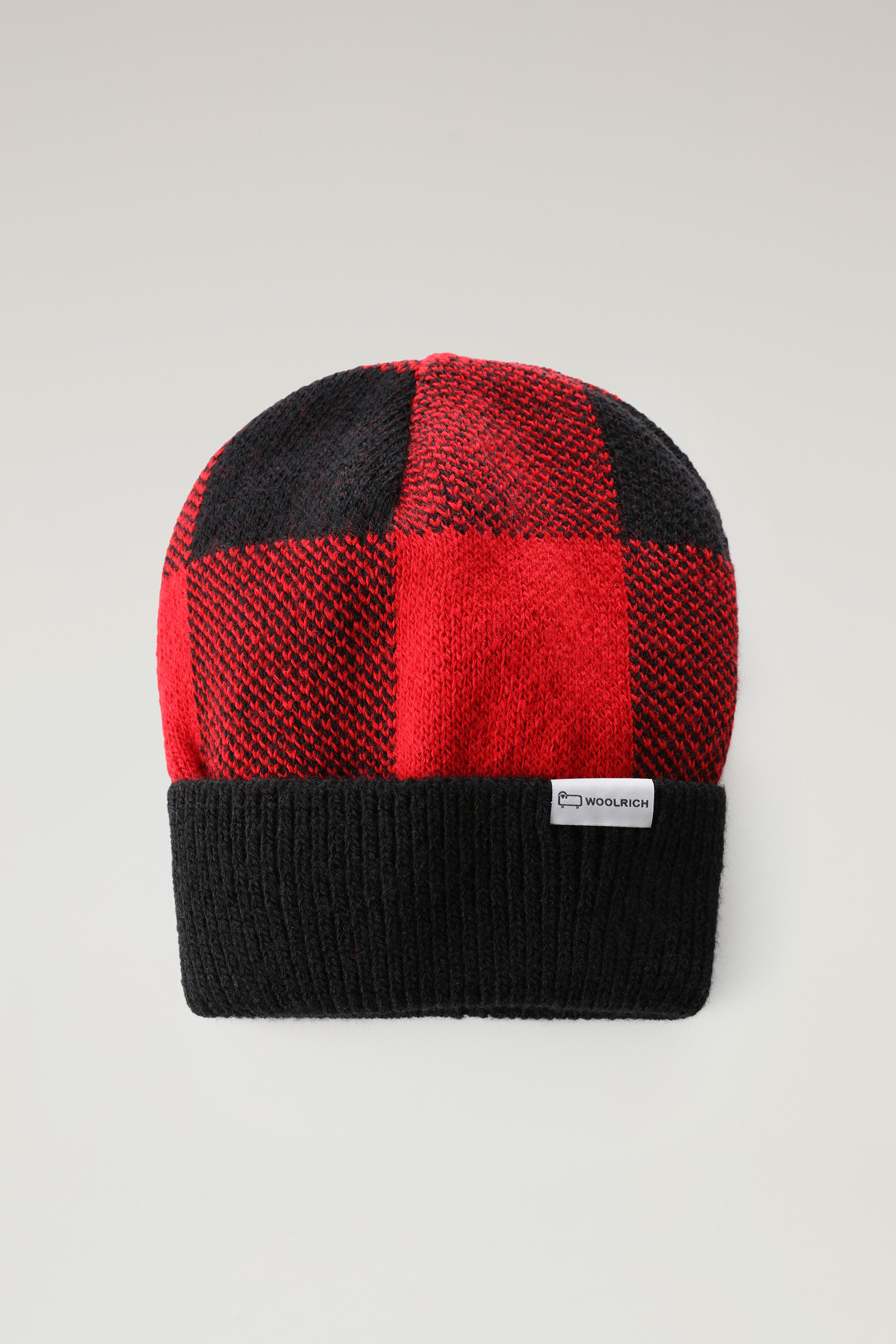 Ruitpatroon muts voor meisjes Rood | Woolrich