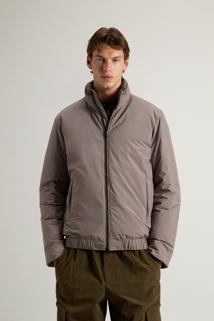 CLOUD LEWIS BOMBER Brown photo 1 | Woolrich