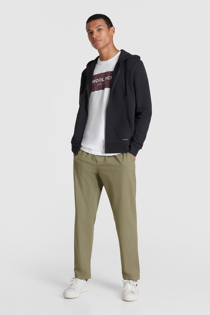 Felpa Essentials con cappuccio e zip