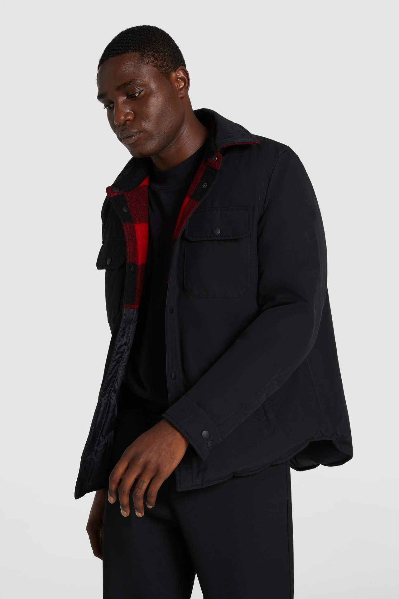 Rowland Giacca Reversibile Collo Camicia