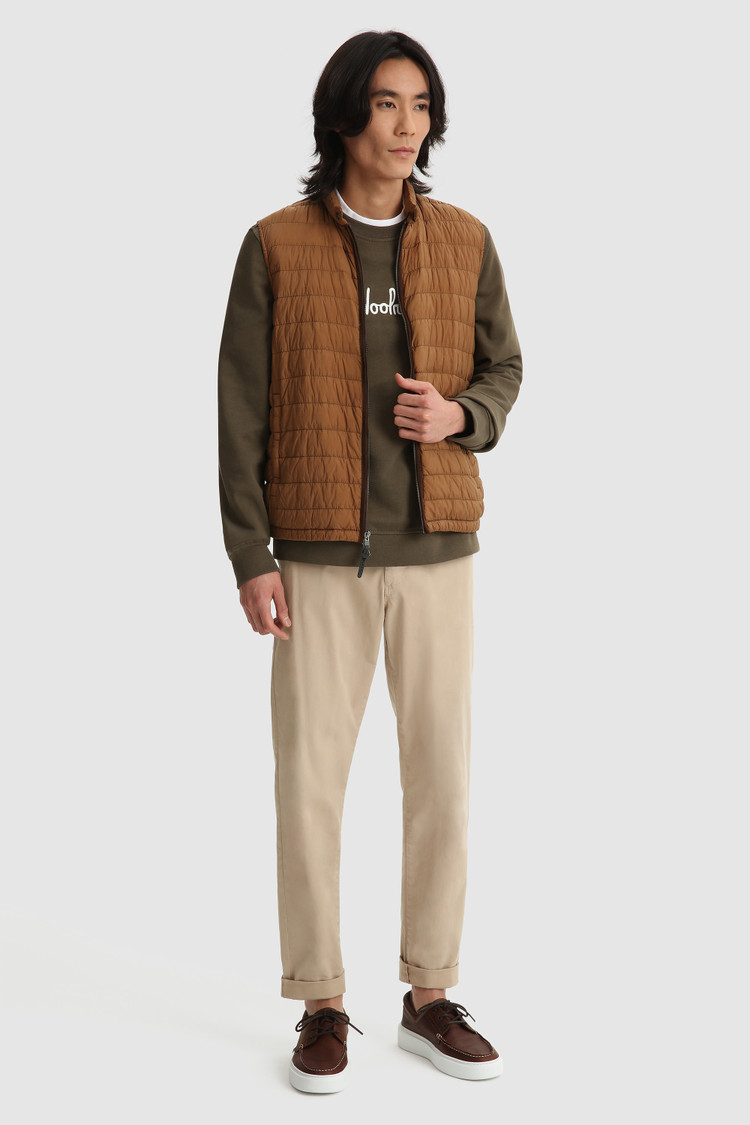 Felpa girocollo Essential in cotone bio