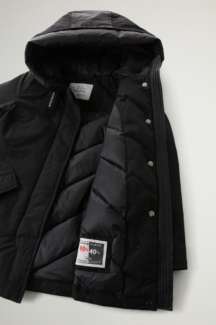 Girls' Arctic Parka Cloth in Ramar Black photo 6 | Woolrich
