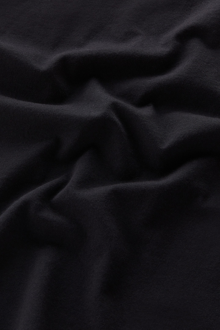 T-shirt en pur coton avec impression Outermates Noir photo 7 | Woolrich