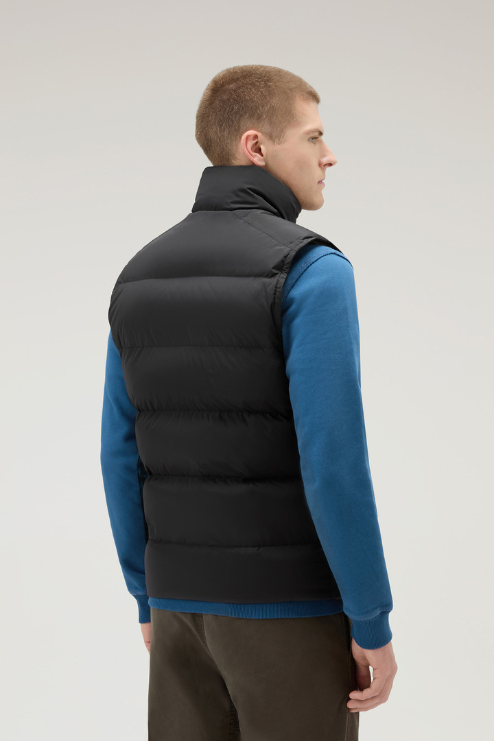 Premium Padded Vest in Stretch Nylon Black photo 3 | Woolrich