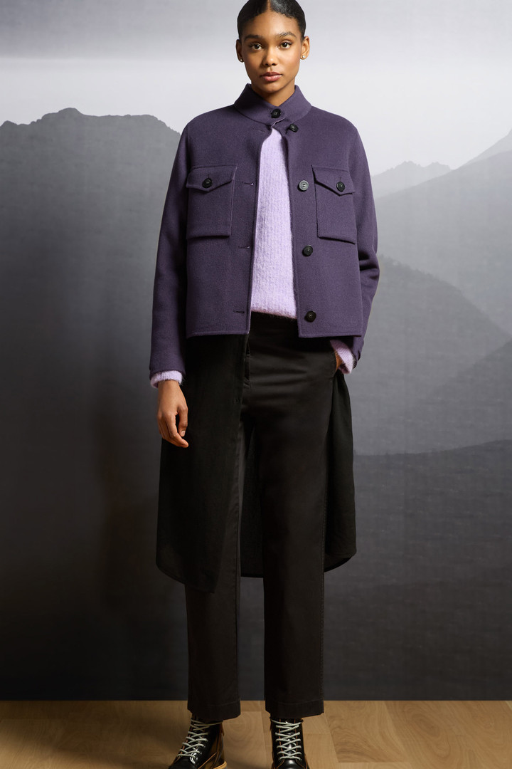 Wool-Blend Jacket Purple photo 9 | Woolrich