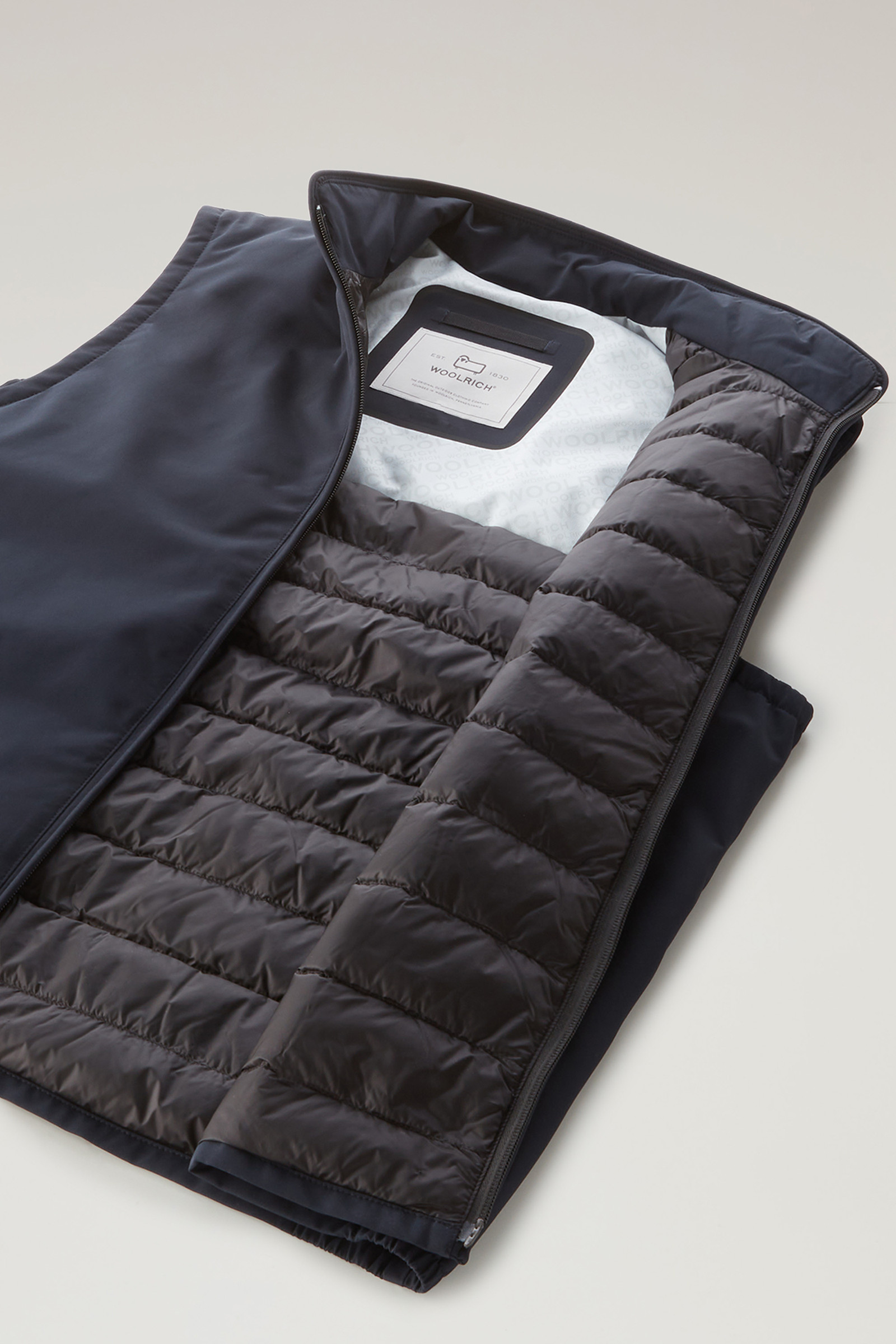 Veste sans manches Pacific rembourrée bleu photo 9 | Woolrich