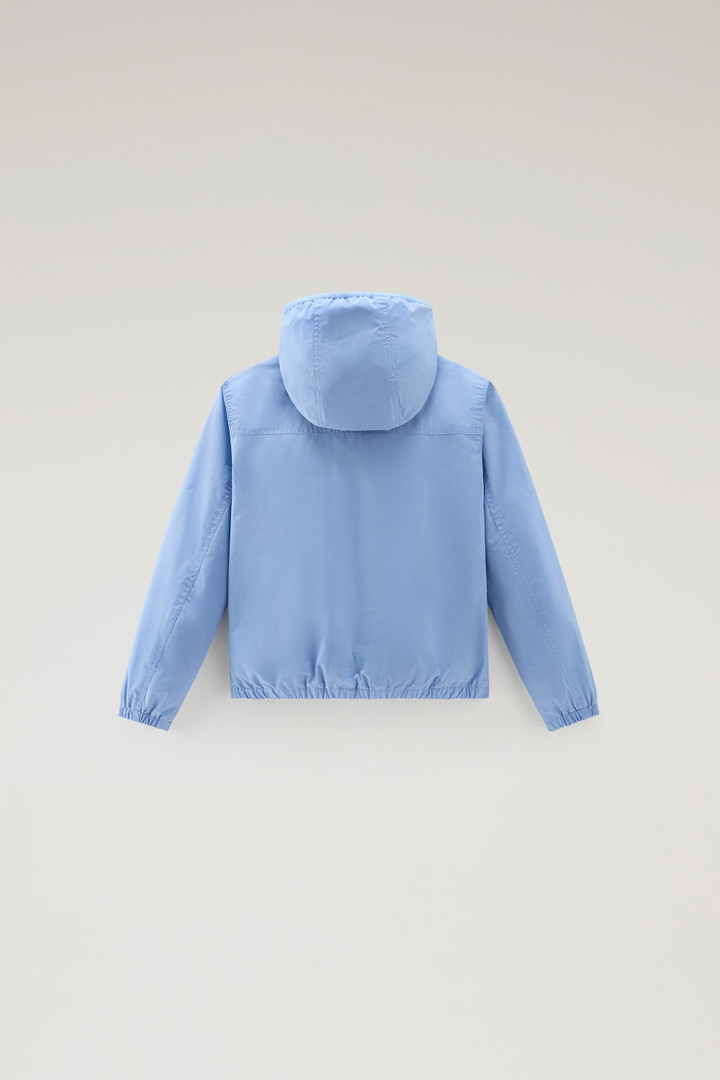 Boys' Ryker Hooded Jacket in Urban Touch Blue photo 2 | Woolrich