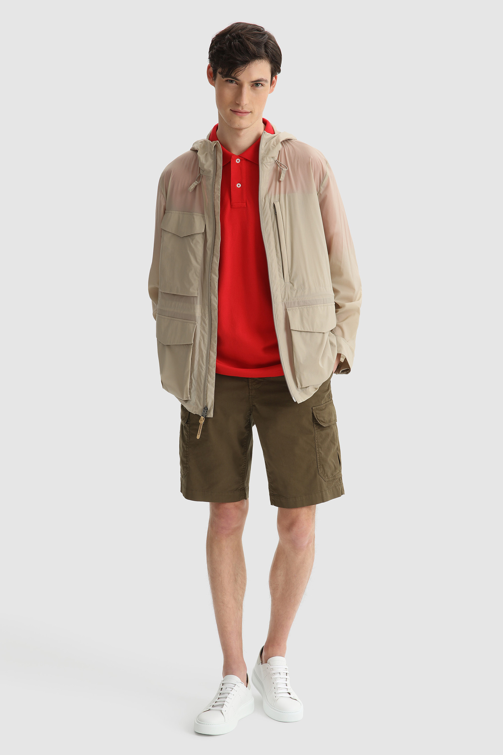 Ultralight Mountain Ripstop Windbreaker Brown photo 2 | Woolrich