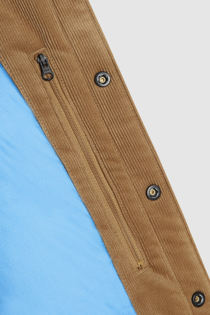 Corduroy insulated GORE-TEX shirt